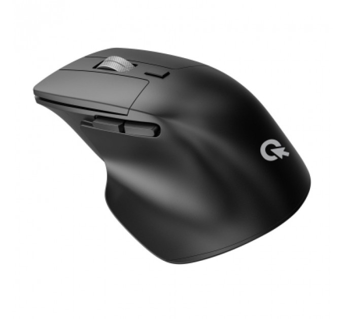 Мишка OfficePro M395B Silent Click Ergonomic Wireless Black (M395B)
