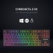 GamePro Клавіатура GamePro MK80R Red Switch RGB USB Black (MK80R)