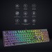 GamePro Клавіатура GamePro MK85R Red Switch RGB USB Black (MK85R)