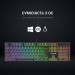 GamePro Клавіатура GamePro MK85R Red Switch RGB USB Black (MK85R)