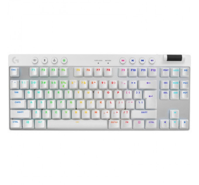 Клавіатура Logitech G PRO X TKL Lightspeed Tactile USB UA White (920-012148)