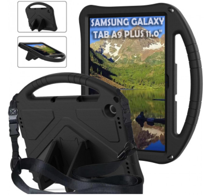 Чохол до планшета BeCover Protected Cover Samsung Galaxy Tab A9 Plus SM-X210/SM-X215/SM-X216 11.0" Black (711875)