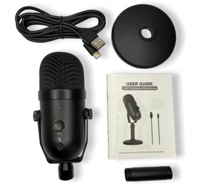 Мікрофон GamePro SM1258 USB Black (SM1258)