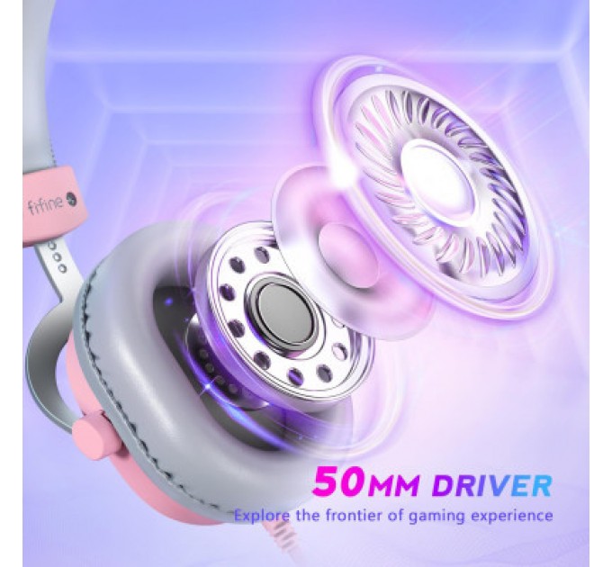 Навушники Fifine H9P Pink (H9P)