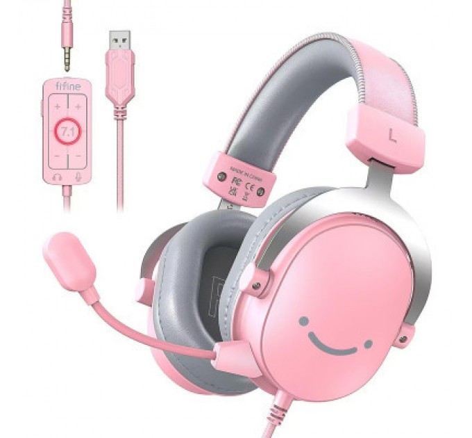 Навушники Fifine H9P Pink (H9P)