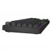 Hator Клавіатура Hator Rockfall 2 Mecha TKL Authentic Edition Aurum Milky Way Silent USB Black (HTK-530)