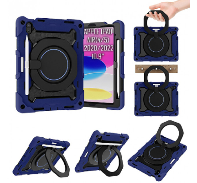 Чохол до планшета BeCover Apple iPad Air (4/5) 2020/2022 10.9" Blue (711925)