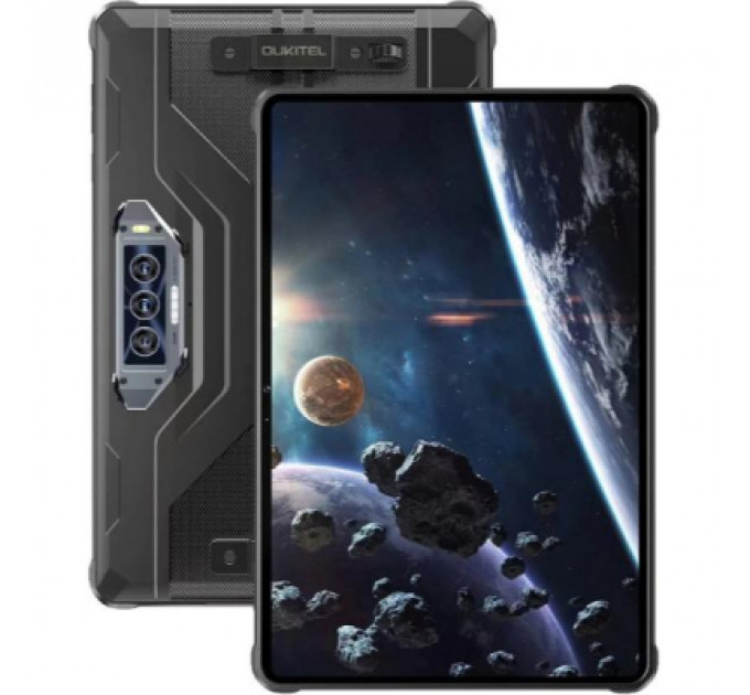 Планшет OUKITEL RT8 6/256GB Dual Sim Black with hand (6931940756402)