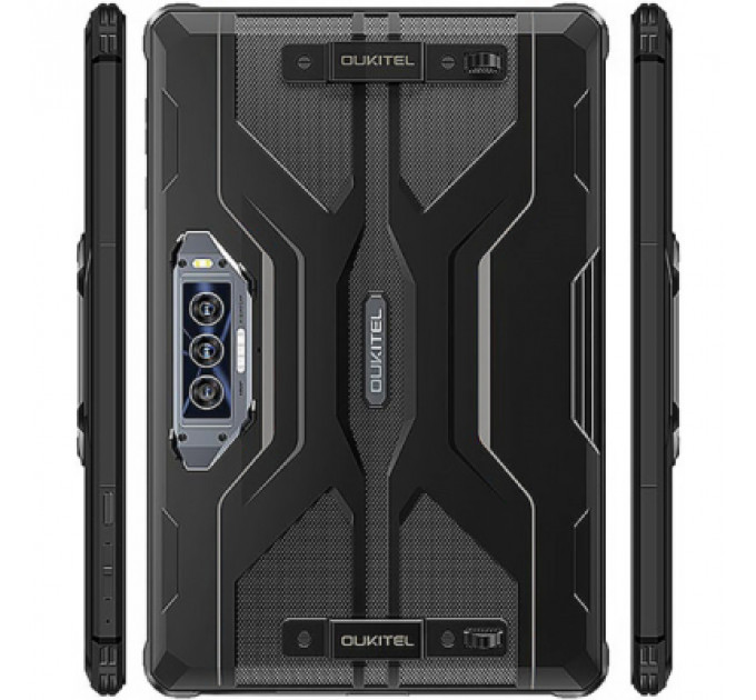 Планшет OUKITEL RT8 6/256GB Dual Sim Black with hand (6931940756402)