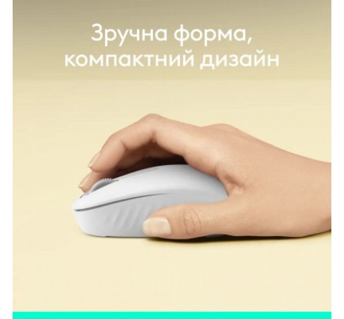 Мишка Logitech M196 Bluetooth Off-White (910-007460)