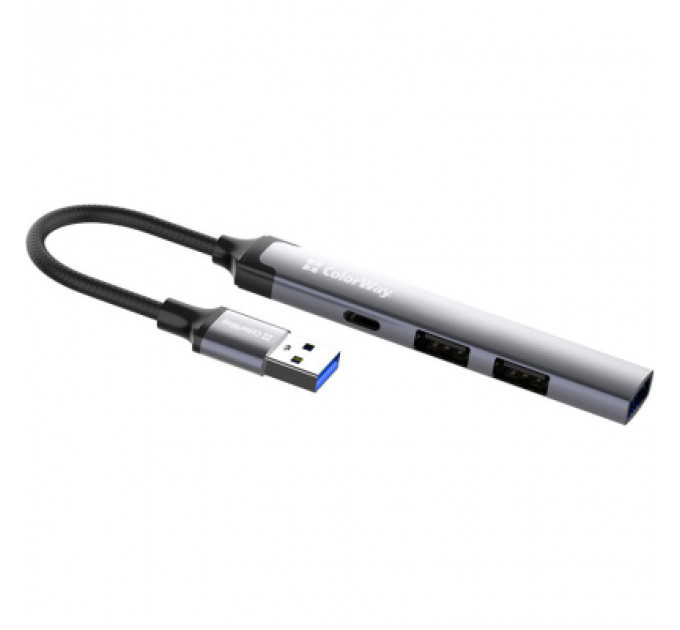 Концентратор ColorWay USB-A 4-в-1 USB2.0х3/USB3.0 (CW-HUB05)