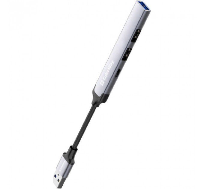 Концентратор ColorWay USB-A 4-в-1 USB2.0х3/USB3.0 (CW-HUB05)
