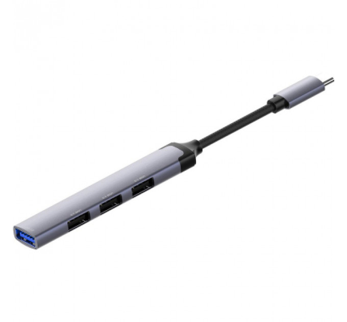 Концентратор ColorWay USB-C 4-в-1 USB2.0х3/USB3.0 (CW-HUB04)