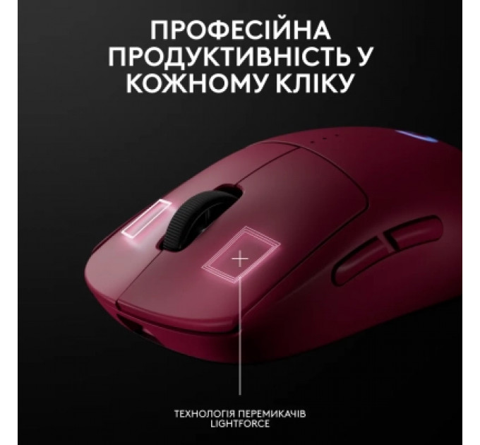 Мишка Logitech G Pro 2 Lightspeed Wireless Magenta (910-007309)