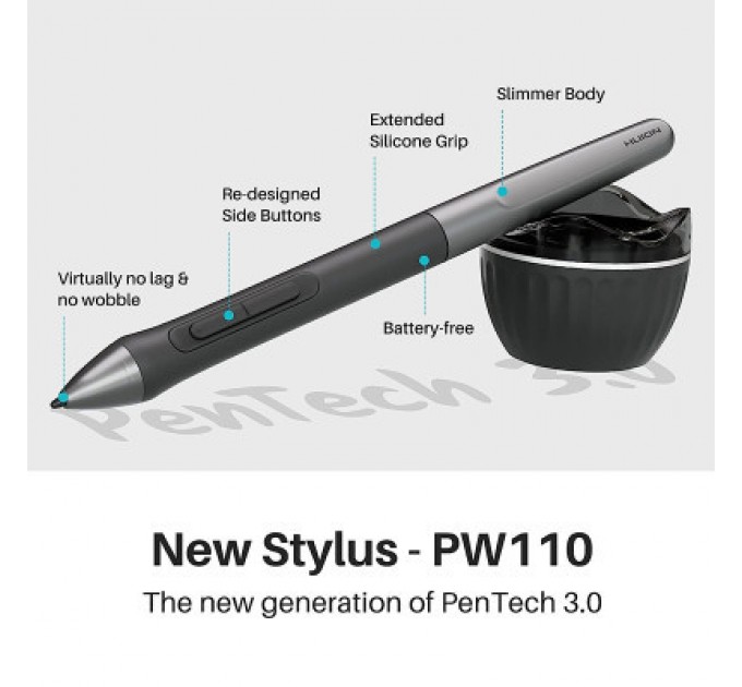 Графічний планшет Huion Inspiroy 2 M (H951P)