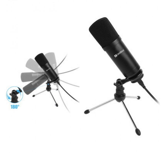 Мікрофон Sandberg Desk Microphone USB (126-09)