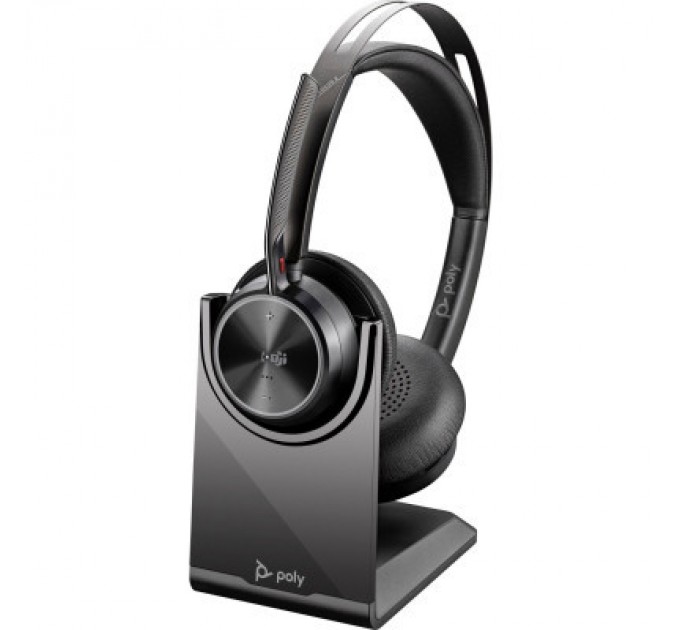 Poly Навушники Poly Focus 2 - M USB-C HS with Charge Stand Stereo (77Y90AA)