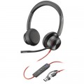 Poly Навушники Poly Blackwire 8225-M USB-A/C (8X225AA)