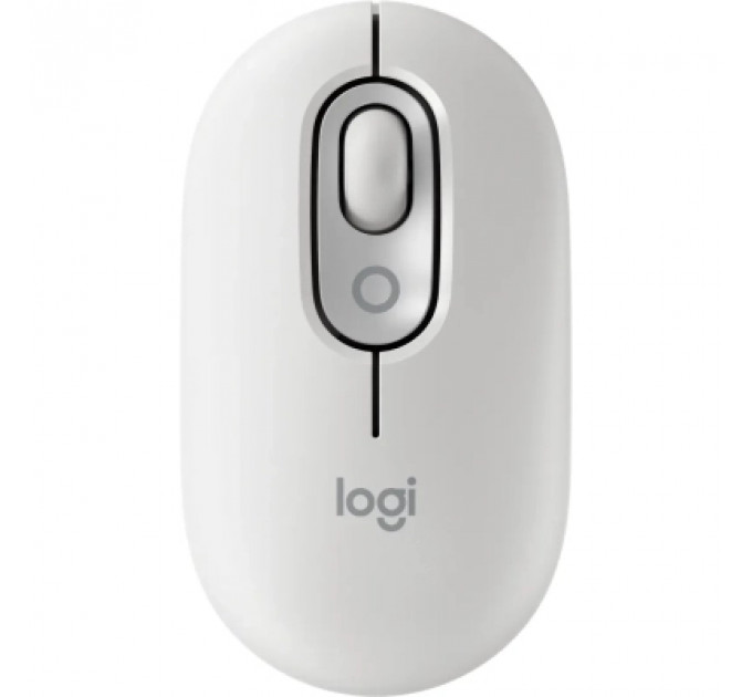 Мишка Logitech POP Mouse With Emoji Bluetooth Off-White (910-007411)