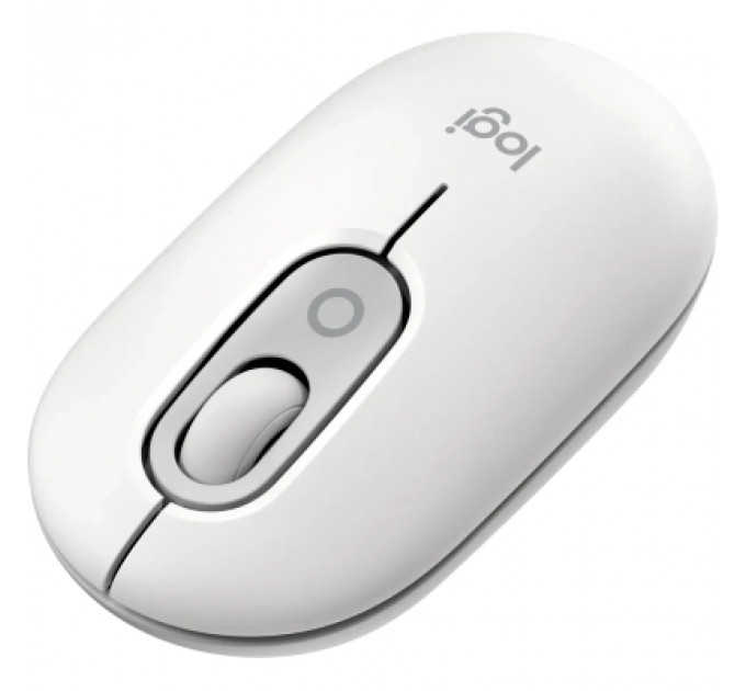 Мишка Logitech POP Mouse With Emoji Bluetooth Off-White (910-007411)