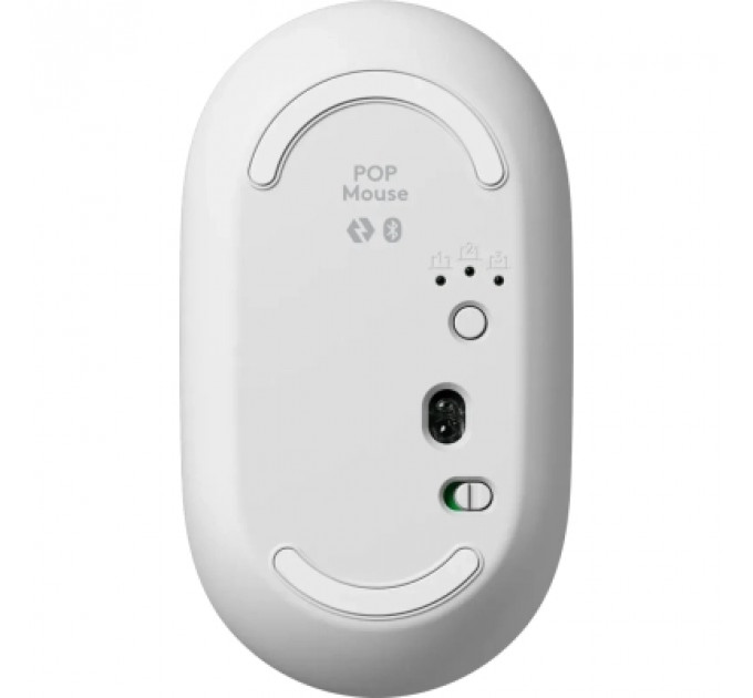 Мишка Logitech POP Mouse With Emoji Bluetooth Off-White (910-007411)