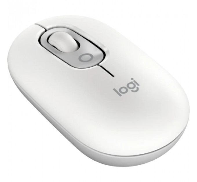 Мишка Logitech POP Mouse With Emoji Bluetooth Off-White (910-007411)
