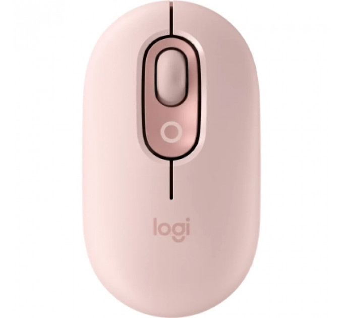 Мишка Logitech POP Mouse With Emoji Bluetooth Rose (910-007413)