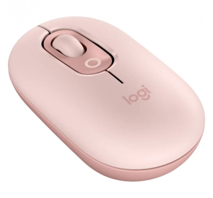 Мишка Logitech POP Mouse With Emoji Bluetooth Rose (910-007413)