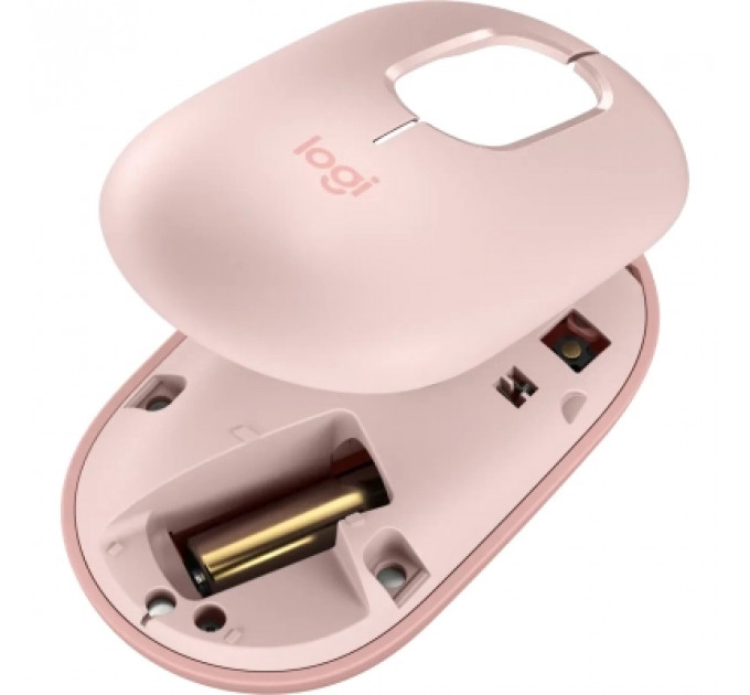Мишка Logitech POP Mouse With Emoji Bluetooth Rose (910-007413)