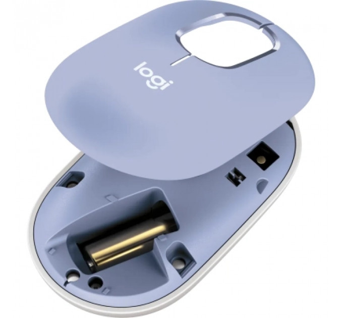 Мишка Logitech POP Mouse With Emoji Bluetooth Lilac (910-007414)