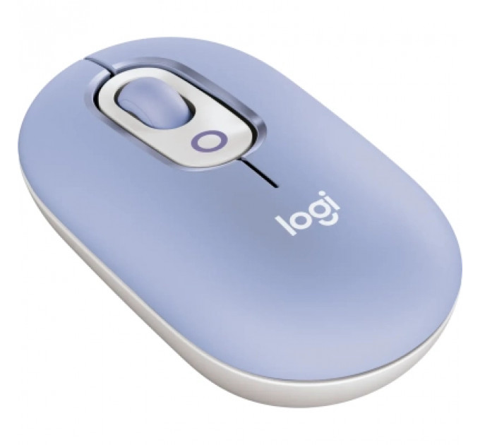 Мишка Logitech POP Mouse With Emoji Bluetooth Lilac (910-007414)