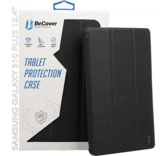 Чохол до планшета BeCover Smart Case Samsung Galaxy Tab S10 Plus (SM-X820/SM-X826) 12.4" Black (712232)