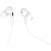 Навушники Denmen HF DR06 3.5mm 1.2 м White (DE-DR06-WH)