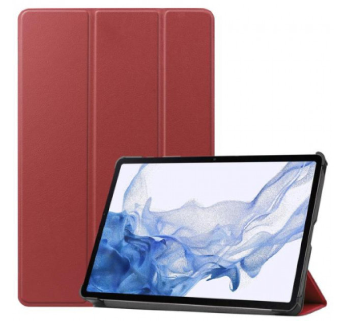 Чохол до планшета BeCover Smart Case Samsung Galaxy Tab S10 Plus (SM-X820/SM-X826) 12.4" Red Wine (712239)