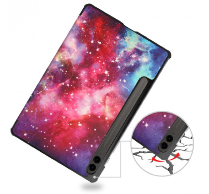 Чохол до планшета BeCover Smart Case Samsung Galaxy Tab S10 Plus (SM-X820/SM-X826) 12.4" Space (712248)