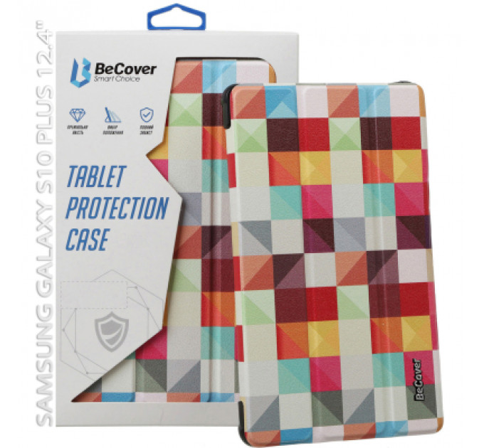 Чохол до планшета BeCover Smart Case Samsung Galaxy Tab S10 Plus (SM-X820/SM-X826) 12.4" Square (712247)