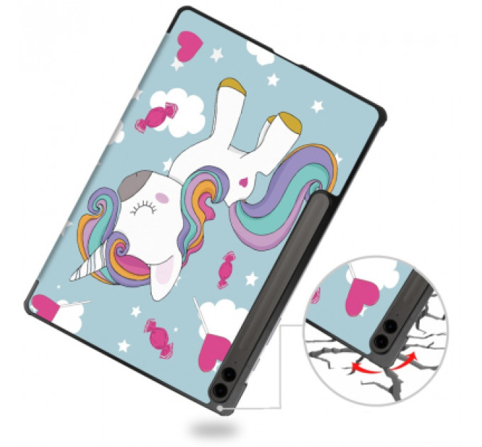 Чохол до планшета BeCover Smart Case Samsung Galaxy Tab S10 Plus (SM-X820/SM-X826) 12.4" Unicorn (712251)