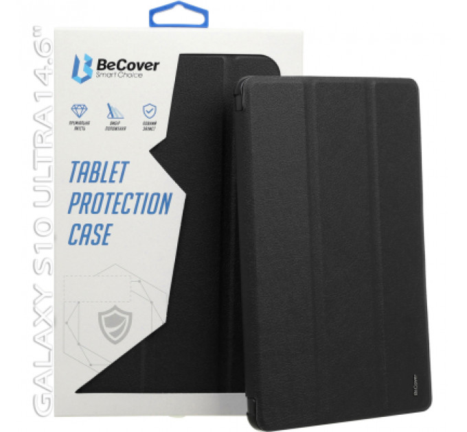 Чохол до планшета BeCover Smart Case Samsung Galaxy Tab S10 Ultra (SM-X920/SM-X926) 14.6" Black (712228)