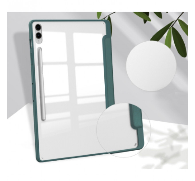 Чохол до планшета BeCover Soft Edge Samsung Galaxy Tab S10 Plus (SM-X820/SM-X826) 12.4" Dark Green (712254)