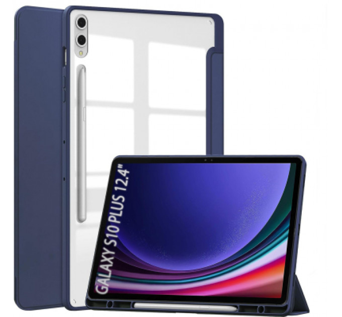 Чохол до планшета BeCover Soft Edge Samsung Galaxy Tab S10 Plus (SM-X820/SM-X826) 12.4" Deep Blue (712253)