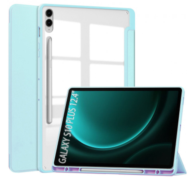 Чохол до планшета BeCover Soft Edge Samsung Galaxy Tab S10 Plus (SM-X820/SM-X826) 12.4" Light Blue (712255)