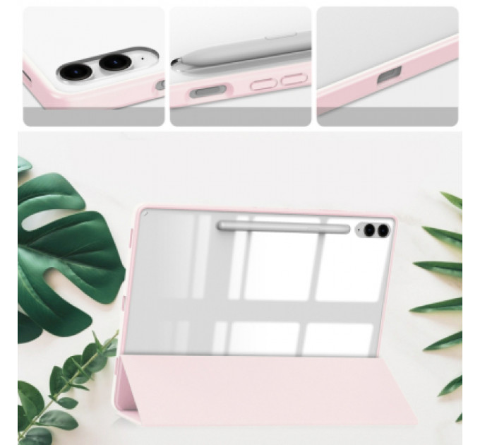 Чохол до планшета BeCover Soft Edge Samsung Galaxy Tab S10 Plus (SM-X820/SM-X826) 12.4" Pink (712256)