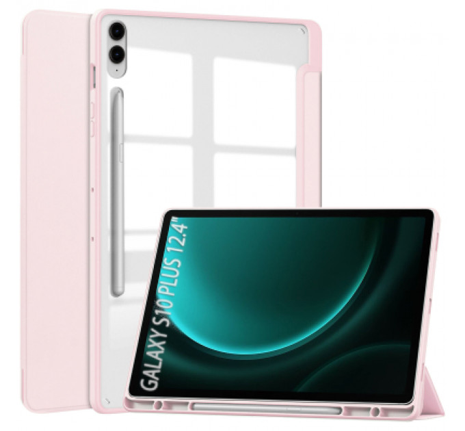 Чохол до планшета BeCover Soft Edge Samsung Galaxy Tab S10 Plus (SM-X820/SM-X826) 12.4" Pink (712256)
