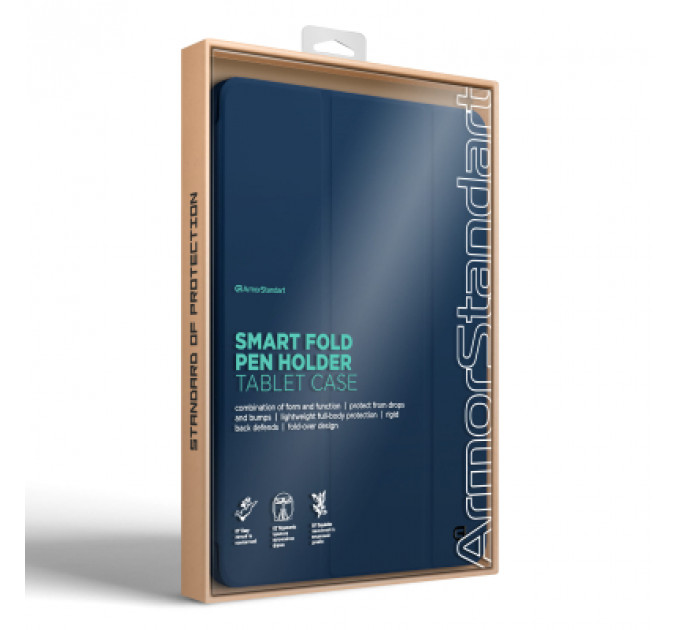 Чохол до планшета Armorstandart Smart Fold Pen Apple iPad Air 11 (2024) Dark Blue (ARM78117)