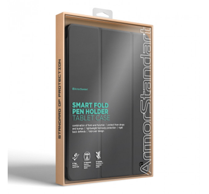Чохол до планшета Armorstandart Smart Fold Pen Apple iPad Air 11 (2024) Dark Grey (ARM78116)