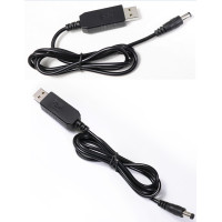 Кабель живлення USB to DC5.5*2.1 5V to 12V 1.0m Value (S1016)