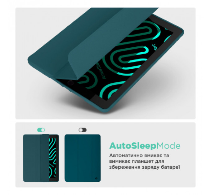 Чохол до планшета Armorstandart Smart Fold Pen Apple iPad Pro 11 (2024) Pine Green (ARM78129)