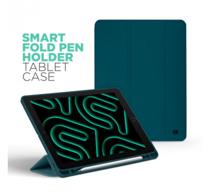 Чохол до планшета Armorstandart Smart Fold Pen Apple iPad Pro 11 (2024) Pine Green (ARM78129)