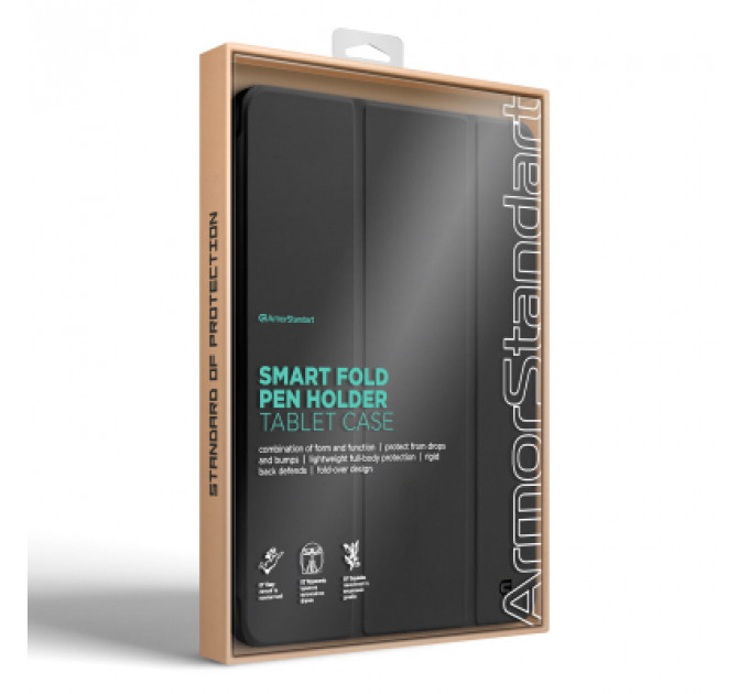 Чохол до планшета Armorstandart Smart Fold Pen Apple iPad Pro 13 (2024) Black (ARM78138)