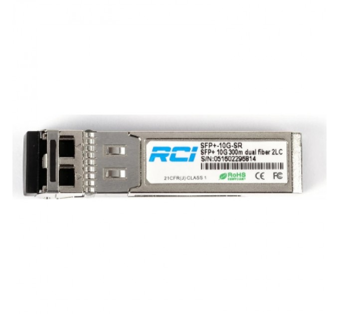 Модуль SFP RCI 10Gbps, 300m, 2LC, Tx850nm (SFP+-10G-SR)